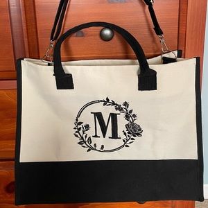 Monogram tote bag
